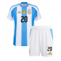 Maglie da calcio Argentina Alexis Mac Allister #20 Prima Maglia Bambino Copa America 2024 Manica Corta (+ Pantaloni corti)